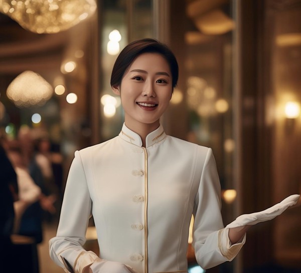 酒店服务礼仪员,让您的旅途更加愉快! 酒店服务礼仪员,让您的旅途更加愉快!